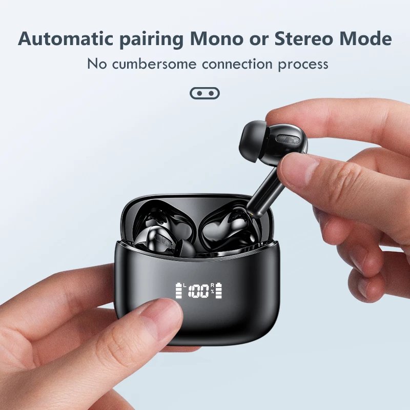 LED TWS Earbuds Bluetooth 5.0 Earphones for Huawei Iphone - giftsforintroverts.com