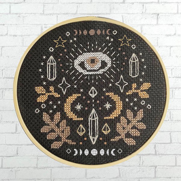 Magical & Mystical Cross Stitch Kit - giftsforintroverts.com