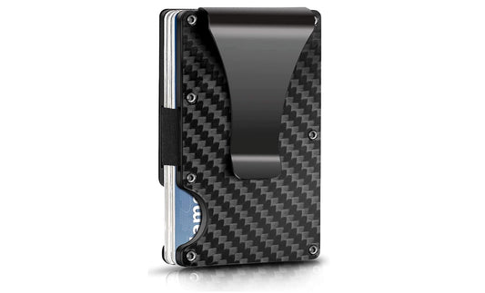 Men's Carbon Fiber Minimalist Wallet - giftsforintroverts.com