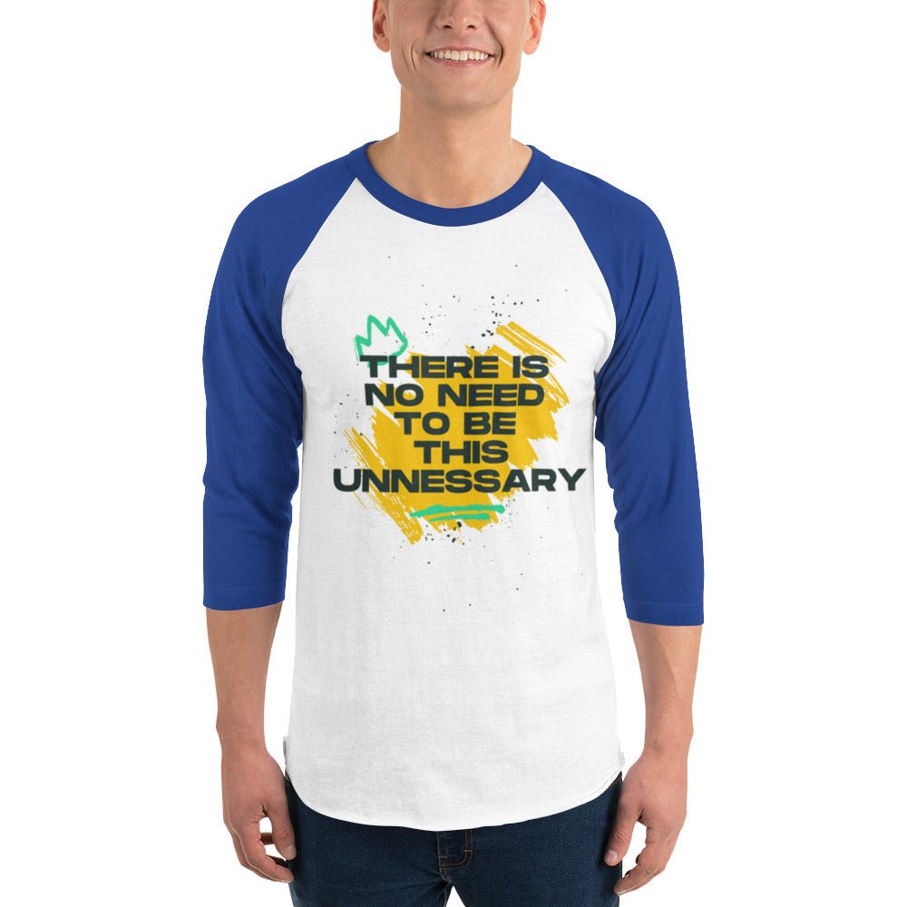 Men's "No Need to be Unnecessary" T-Shirt - introvertgiftboxes.com