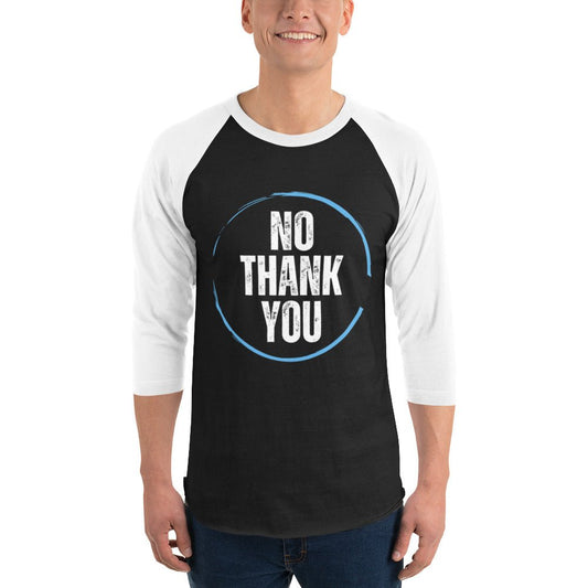 Men's "No Thank You" T-Shirt - introvertgiftboxes.com