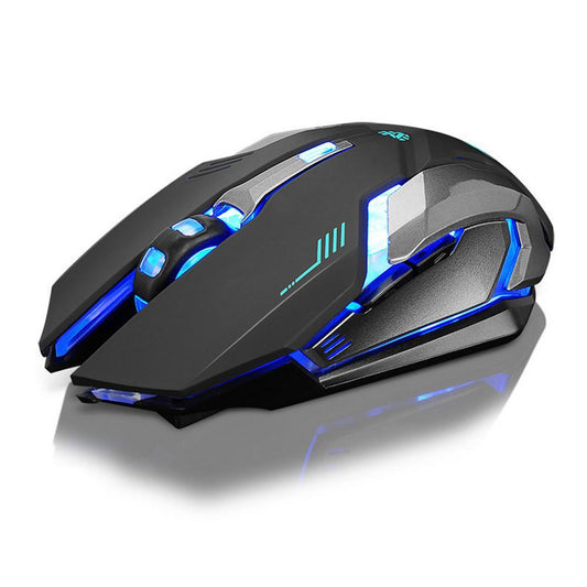 Ninja Dragon Stealth 7 Wireless Silent LED Gaming Mouse - giftsforintroverts.com