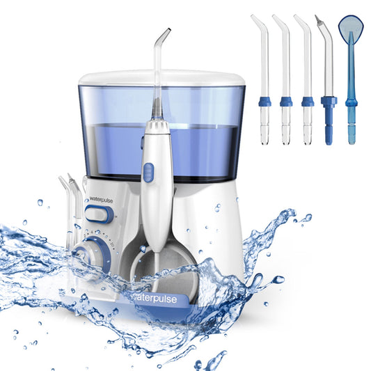Oral Irrigator Teeth Water Flosser Waterproof 800ml Volume Reservoir - giftsforintroverts.com