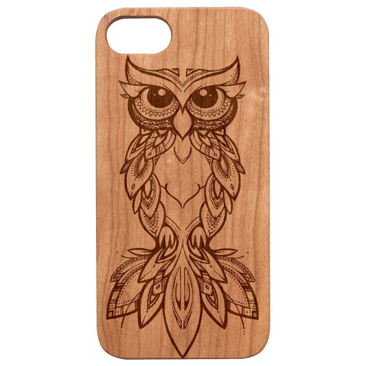 Owl Mandala - Engraved - giftsforintroverts.com