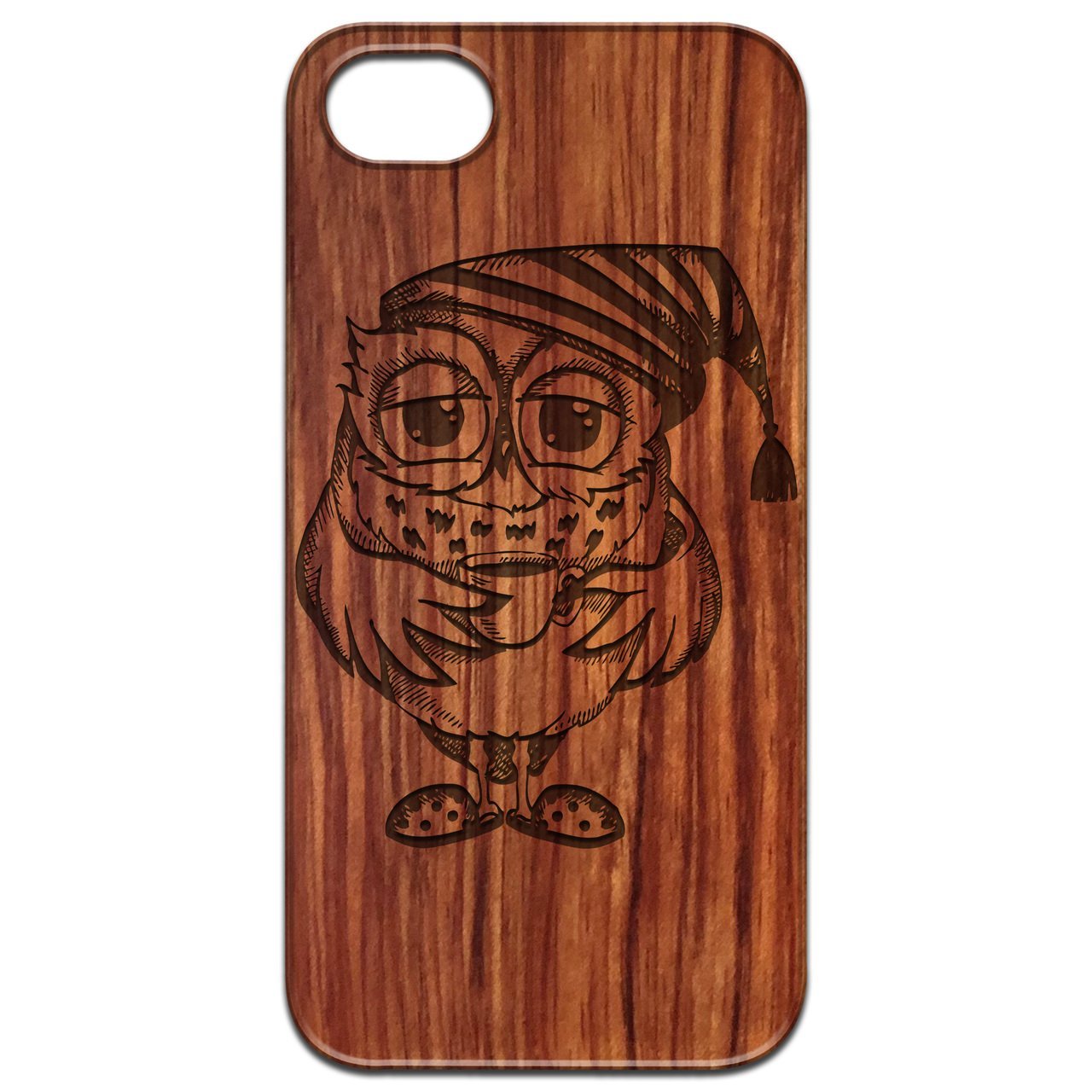 Owl with Coffee - Engraved - giftsforintroverts.com