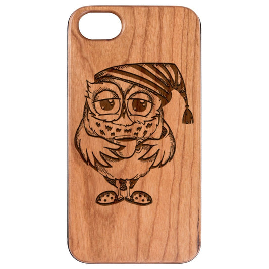 Owl with Coffee - Engraved - giftsforintroverts.com