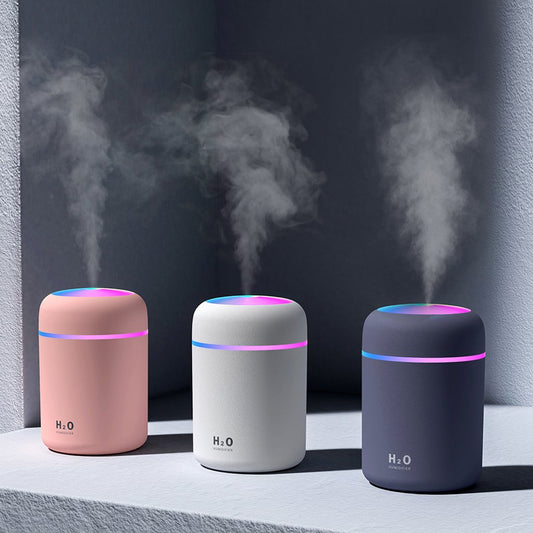Portable Air Humidifier Aroma Essential Oil Diffuser for Car Home - giftsforintroverts.com