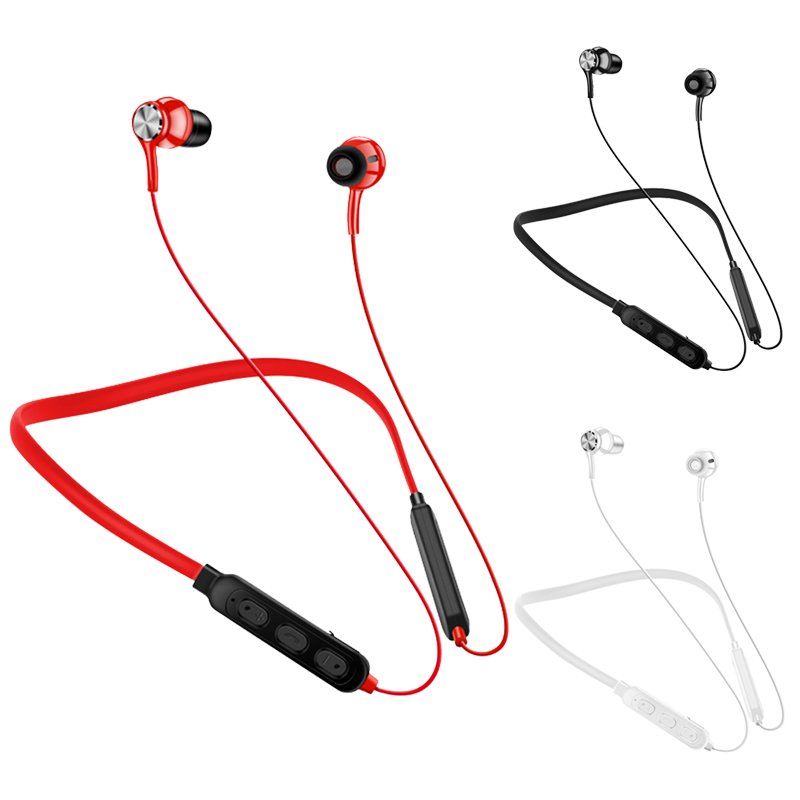 Sport Neckband Bluetooth Earphone Magnetic Wireless Headphones - giftsforintroverts.com