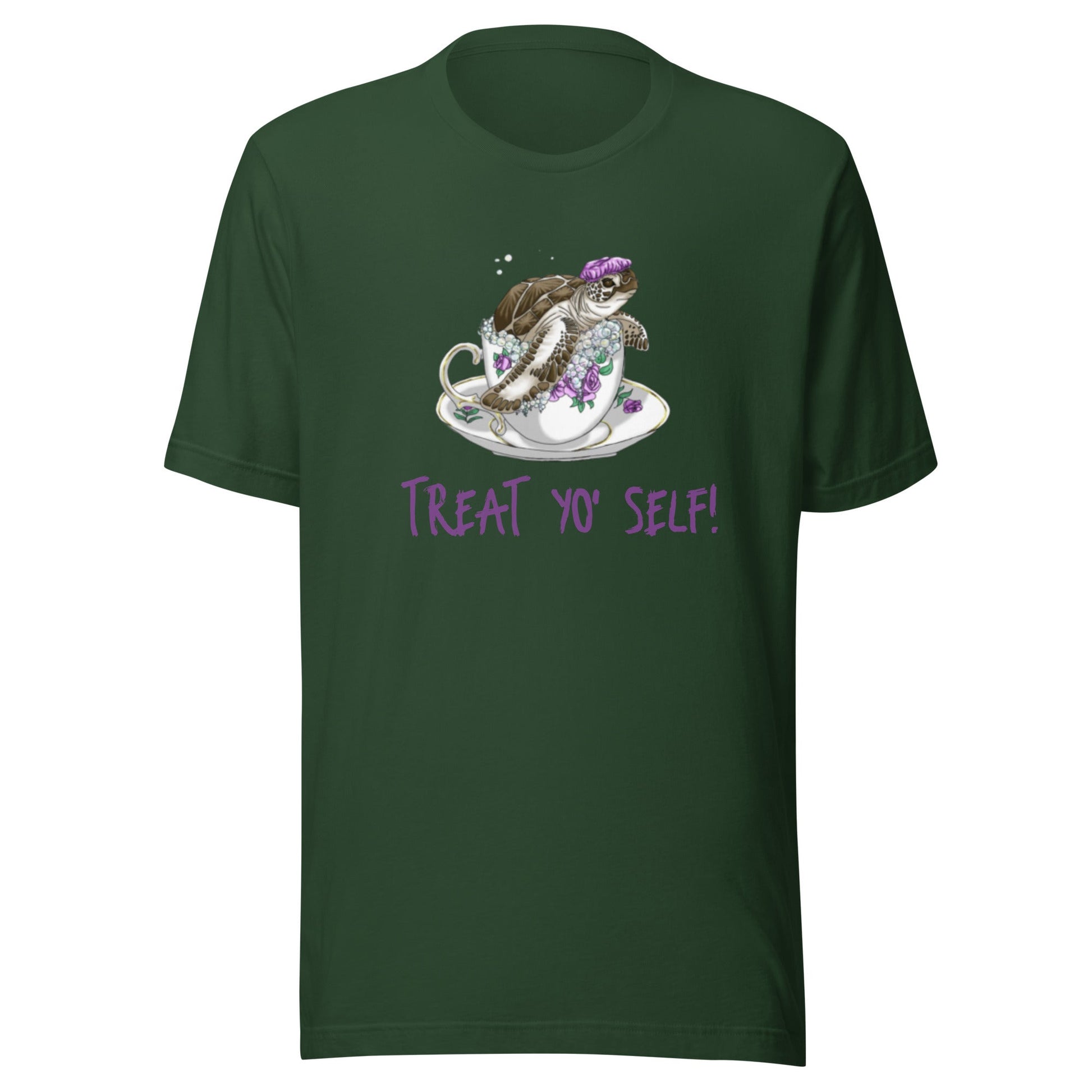 "Treat Yo' Self" Men's T-shirt - giftsforintroverts.com