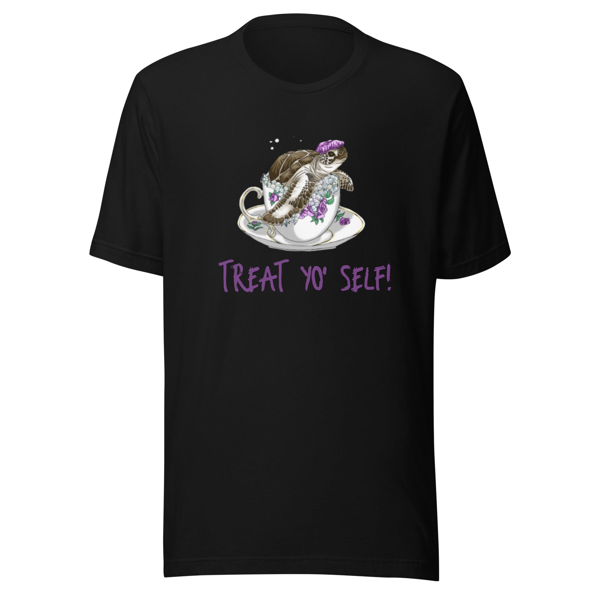 "Treat Yo' Self" Men's T-shirt - giftsforintroverts.com