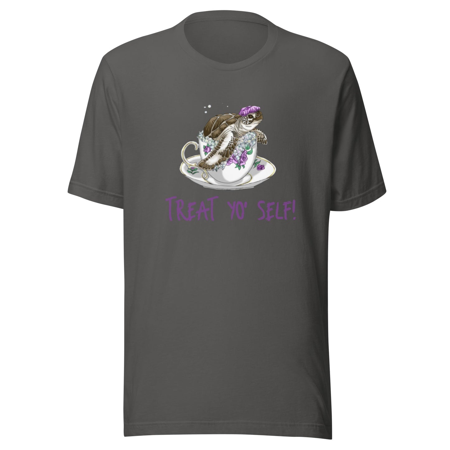 "Treat Yo' Self" Men's T-shirt - giftsforintroverts.com