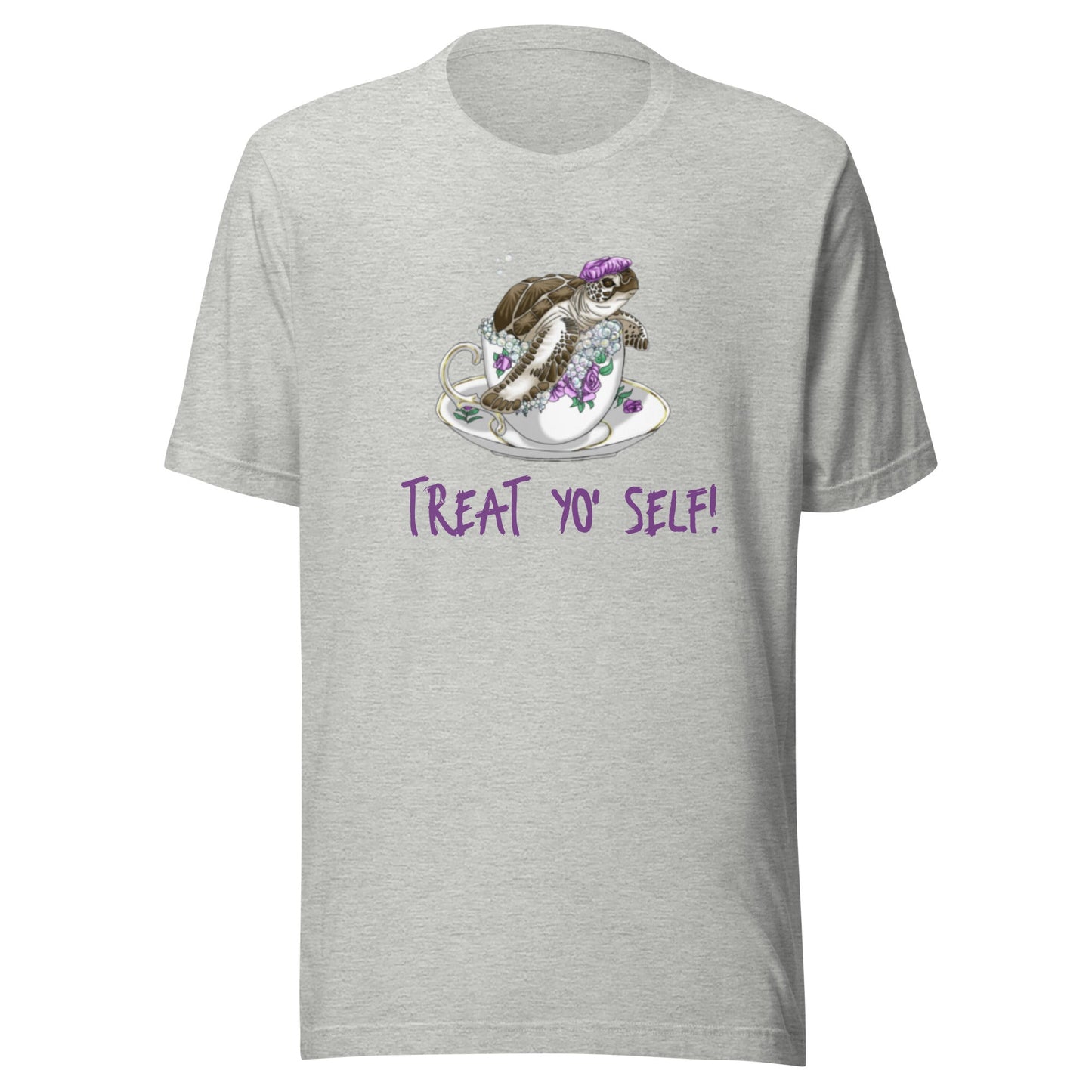 "Treat Yo' Self" Men's T-shirt - giftsforintroverts.com