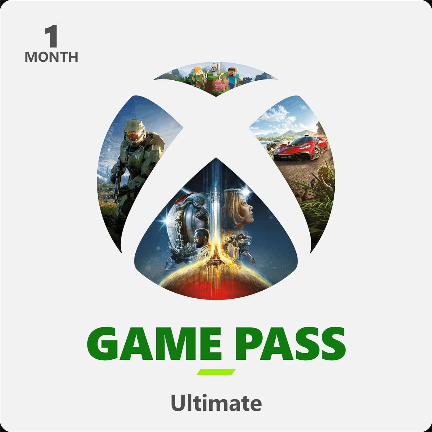 Xbox Game Pass Ultimate – 1 Month Membership – Xbox Series X|S, Xbox One, Windows [Digital Code] - introvertgiftboxes.com